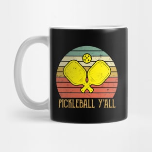 Pickleball Y'all Vintage Rertro Mug